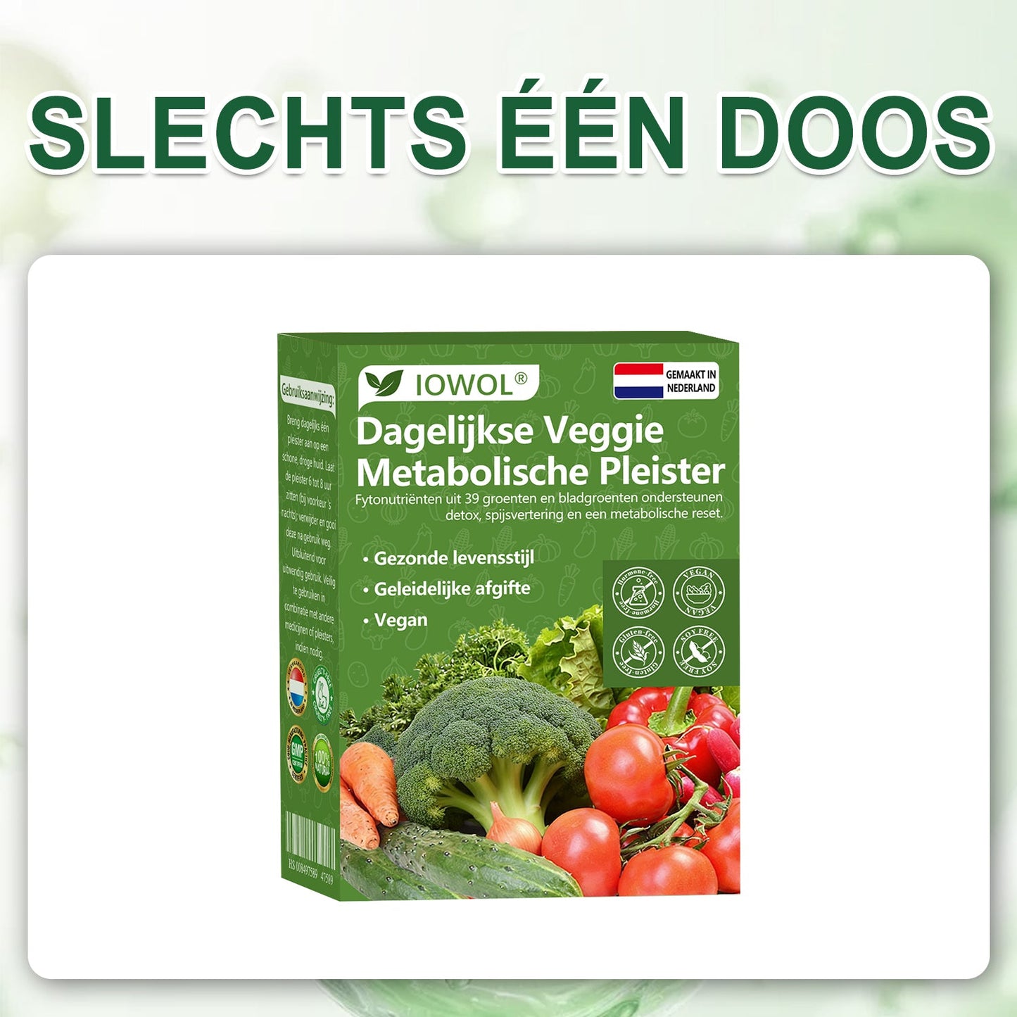 🇳🇱🥦𝐎𝐟𝐟𝐢𝐜𝐢ë𝐥𝐞 𝐰𝐢𝐧𝐤𝐞𝐥 | 𝐃𝐞 𝐈𝐎𝐖𝐎𝐋® 𝐃𝐚𝐠𝐞𝐥𝐢𝐣𝐤𝐞 𝐆𝐫𝐨𝐞𝐧𝐭𝐞𝐧 𝐌𝐞𝐭𝐚𝐛𝐨𝐥𝐢𝐬𝐜𝐡𝐞 𝐏𝐥𝐞𝐢𝐬𝐭𝐞𝐫 𝐠𝐞𝐛𝐫𝐮𝐢𝐤𝐭 𝐛𝐢𝐨𝐥𝐨𝐠𝐢𝐬𝐜𝐡𝐞 𝐠𝐫𝐨𝐞𝐧𝐭𝐞-𝐞𝐱𝐭𝐫𝐚𝐜𝐭𝐞𝐧 𝐞𝐧 𝐟𝐲𝐭𝐨𝐧𝐮𝐭𝐫𝐢ë𝐧𝐭𝐞𝐧 𝐮𝐢𝐭 𝟑𝟗 𝐠𝐫𝐨𝐞𝐧𝐭𝐞𝐧 + 𝐠𝐫𝐨𝐞𝐧𝐞𝐧 𝐨𝐦 𝐝𝐞𝐭𝐨𝐱, 𝐬𝐩𝐢𝐣𝐬𝐯𝐞𝐫𝐭𝐞𝐫𝐢𝐧𝐠, 𝐦𝐞𝐭𝐚𝐛𝐨𝐥𝐢𝐬𝐦𝐞 𝐞𝐧 𝐞𝐧𝐞𝐫𝐠𝐢𝐞 𝐭𝐞 𝐨𝐧𝐝𝐞𝐫𝐬𝐭𝐞𝐮𝐧𝐞𝐧.