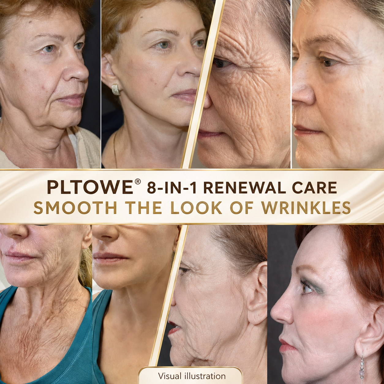 2026 New & Upgraded: 90% OFF ✅ PLTOWE® 8-IN-1 Advanced Snail Age-Defying Repair Cream